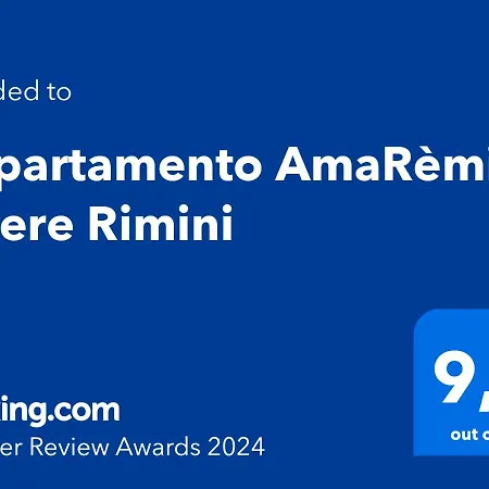 Appartamento Amaremin - Vivere Rimini Exterior photo